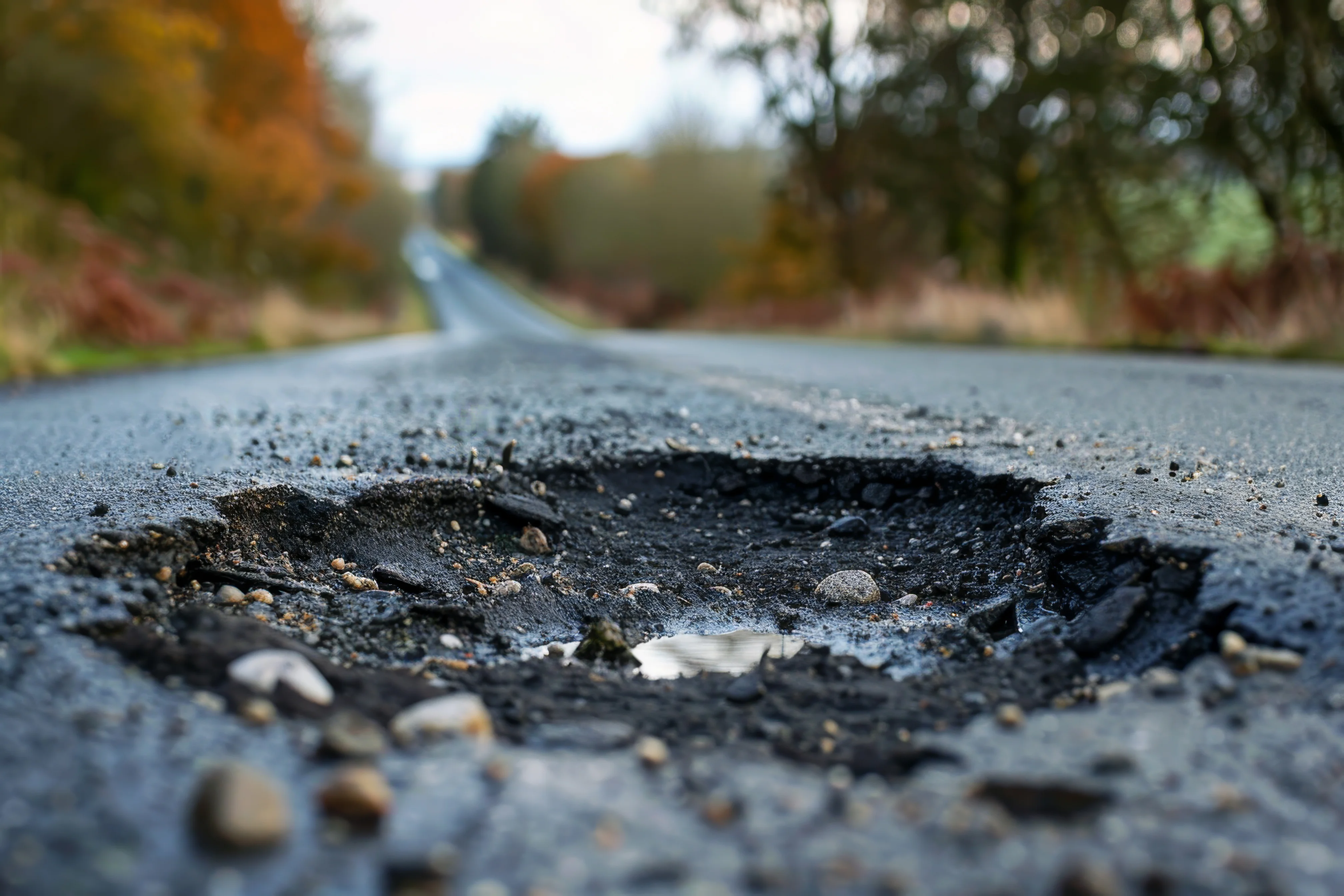 potholes can affect how long your car tyres last